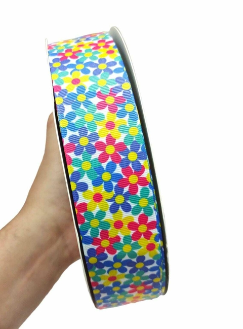 FITA YAMA FLORES COOLORS N9 38MM - METRO