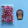 MIX DE PÉROLAS MOANA + APLIQUE MOANA CORPO + FIO DE SEDA