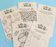PAPELETAS SEMANAL VOLTA ÀS AULAS - 10 UNIDADES - comprar online
