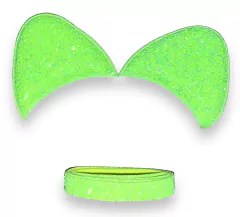 APLIQUE ORELHA NEON COM TIRA PARA ENCAPAR- PARZINHO - comprar online