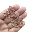 APLIQUE MINNIE METAL STRASS LUXO PEDRARIA - 2 UNIDADES