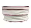 FITA PRINCESS TEXTURA OFF WHITE COM PESPONTO ROSA N9 N5 N2 - METRO