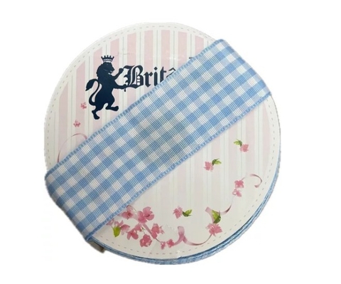 FITA XADREZ BRITANNIA N9 N5 N2 AZUL BEBE - 5 METROS