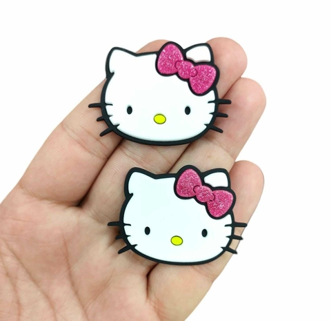 APLIQUE EMBORRACHADO YAMA HELLO KITTY - 2 UNIDADES