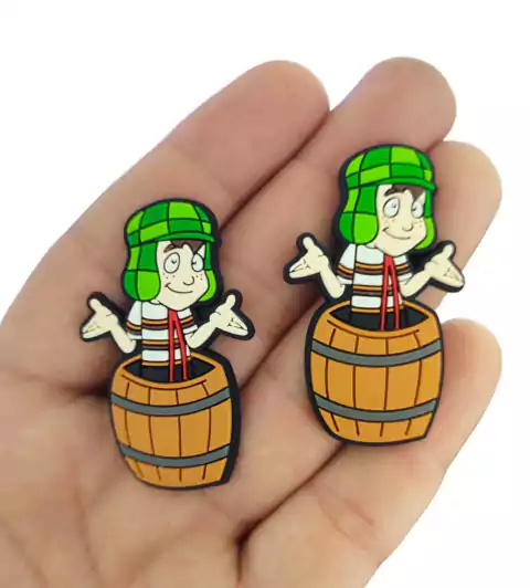 APLIQUE EMBORRACHADO CHAVES - CHAVES - 2 UNIDADES