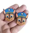 APLIQUE EMBORRACHADO PATRULHA CANINA - CHASE POLICIAL - 2 UNIDADES