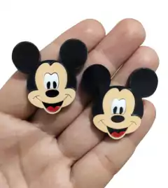 APLIQUE ACRÍLICO MICKEY MOUSE - 2 UNIDADES