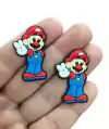 APLIQUE EMBORRACHADO MARIO BROS - 2 UNIDADES