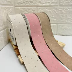 FITA SUEDE COM STRASS PRINCESS- 38MM/ METRO - comprar online