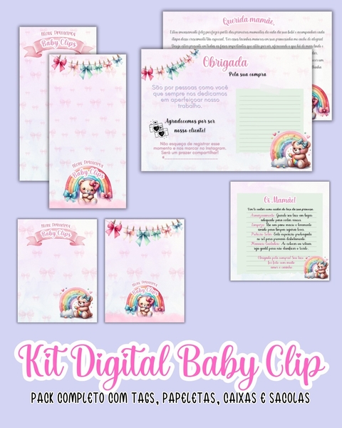 KIT DIGITAL MEUS PRIMEIROS BABY CLIPS - PRODUTO NÃO FÍSICO
