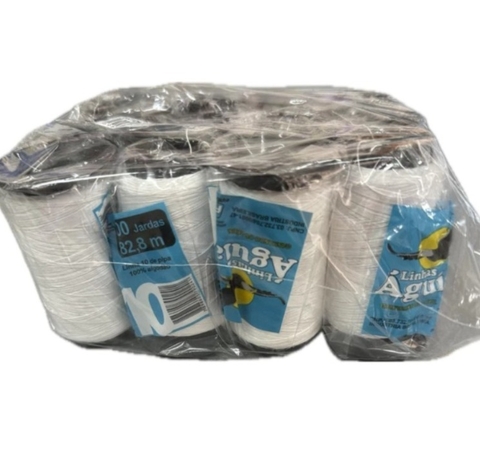 LINHA DE PIPA 10 ÁGUIA 100% ALGODÃO - ROLO DE 200 JARDAS
