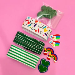 KIT PRÁTICO ESCOLAR VERDE - MINI BOX - comprar online