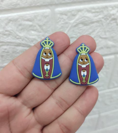 APLIQUE EMBORRACHADO NOSSA SENHORA APARECIDA - 2 UNIDADES na internet