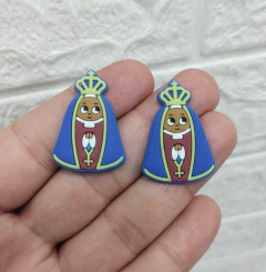 APLIQUE EMBORRACHADO NOSSA SENHORA APARECIDA - 2 UNIDADES - comprar online