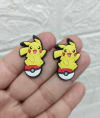 APLIQUE EMBORRACHADO PIKACHU - 2 UNIDADES - comprar online