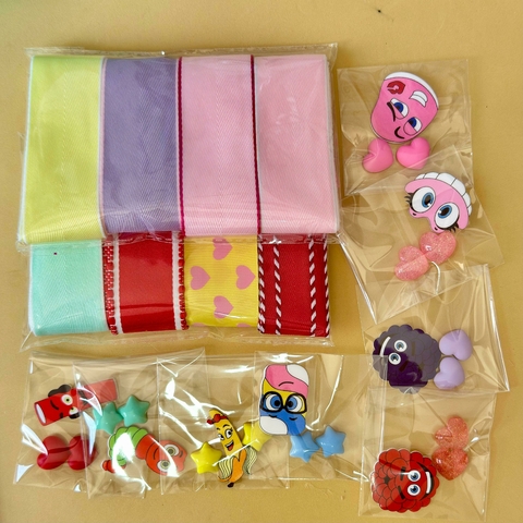 MINI BOX BALA FINI - 8 APLIQUES ACRÍLICOS - comprar online