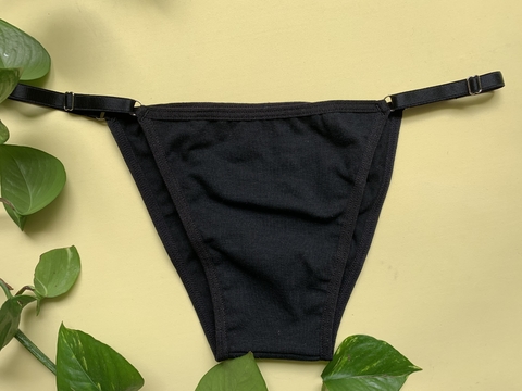 Tanga Mariana Preto (algodão)