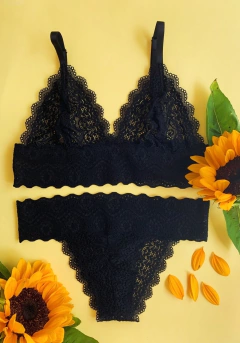 Calcinha Nina Preta - comprar online