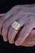 ANEL ORAÇÃO SÃO JORGE - 14G - BANHADO EM OURO 18K - loja online