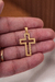 PINGENTE CRUZ VAZADA DETALHADA 1 (P) 1,2G - 2X3CM - BANHADA EM OURO 18K na internet