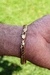 PULSEIRA GRUMET PITBULL (7MM) PLACA "LIVRAI-ME DO MAL AMÉM!" - 13G BANHADO EM OURO 18K - loja online
