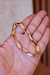 PULSEIRA TIJOLINHO (8MM) - 22,3G - BANHADO EM OURO 18K na internet