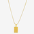 CORRENTE VENEZIANA (0.7MM) & PINGENTE TUDO POSSO PLACA (P) - BANHADO EM OURO 18K - comprar online