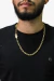 CORRENTE CADEADO (7MM) - 58,6G - BANHADO EM OURO 18K na internet