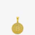 PINGENTE BITCOIN MEDALHA (P) - 1,5G - 2X2CM - BANHADO EM OURO 18K - comprar online
