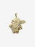 PINGENTE BOI NELORE - 3,8G - 2,8X3,5CM - BANHADO EM OURO 18K - comprar online