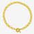 PULSEIRA ELO PORTUGUÊS (5MM) - 6G - BANHADO EM OURO 18K - comprar online