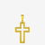 PINGENTE CRUZ VAZADA DETALHADA 1 (P) 1,2G - 2X3CM - BANHADA EM OURO 18K - comprar online