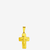PINGENTE JESUS NA CRUZ QUADRADA (MINI) - 1,2G - 1X1,5CM - BANHADO EM OURO 18K - comprar online