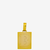 PINGENTE LETRA (MEDIA) - 12,5G - 2,7X3,4CM - BANHADO EM OURO 18K - comprar online