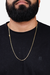 CORRENTE CADEADO (3MM) - 10G - BANHADO EM OURO 18K