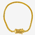 PULSEIRA CADEADO QUADRADO (3MM) - 8G - BANHADO EM OURO 18K - comprar online
