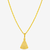 CORRENTE CADEADO (3MM) & PINGENTE NOSSA SENHORA (P) - BANHADO EM OURO 18K - comprar online