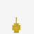 PINGENTE CRUZ E FACE DE CRISTO (P) - 2G - 2X2 - BANHADO EM OURO 18K - comprar online