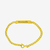 PULSEIRA INFANTIL GRUMET PITBULL (3MM) COM PLACA PERSONALIZAVEL - 2G - BANHADO EM OURO 18K - comprar online