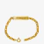 PULSEIRA INFANTIL TIJOLINHO (3,5MM) COM PLACA PERSONALIZAVEL - 2G - BANHADO EM OURO 18K - comprar online