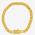 PULSEIRA GRUMET DUPLO (7MM) - 14.2G - BANHADO EM OURO 18K - comprar online