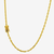 CORRENTE CADEADO (3MM) - TRAVA NOSSA SENHORA - 14,8G - BANHADO EM OURO 18K - comprar online