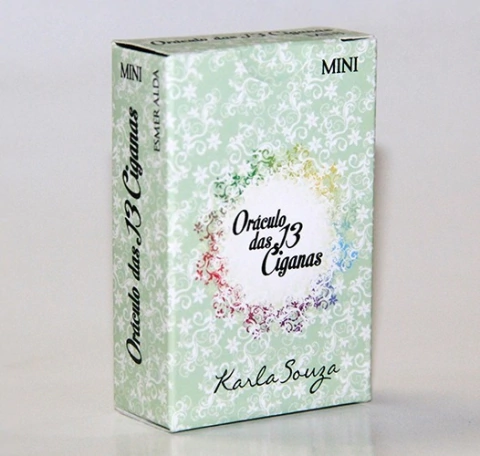 MINI Oráculo das 13 Ciganas (verso Esmeralda)