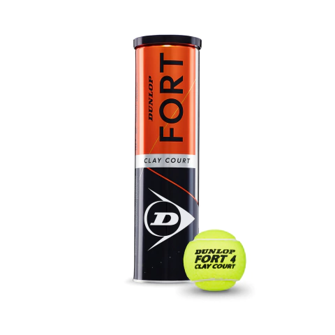 Pelotas de Tenis Dunlop Fort Clay Court - Tubo x4 - comprar online