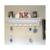Kit 4 Gancho de Parede Infantil Nuvem Porta Fralda Charmoso - comprar online