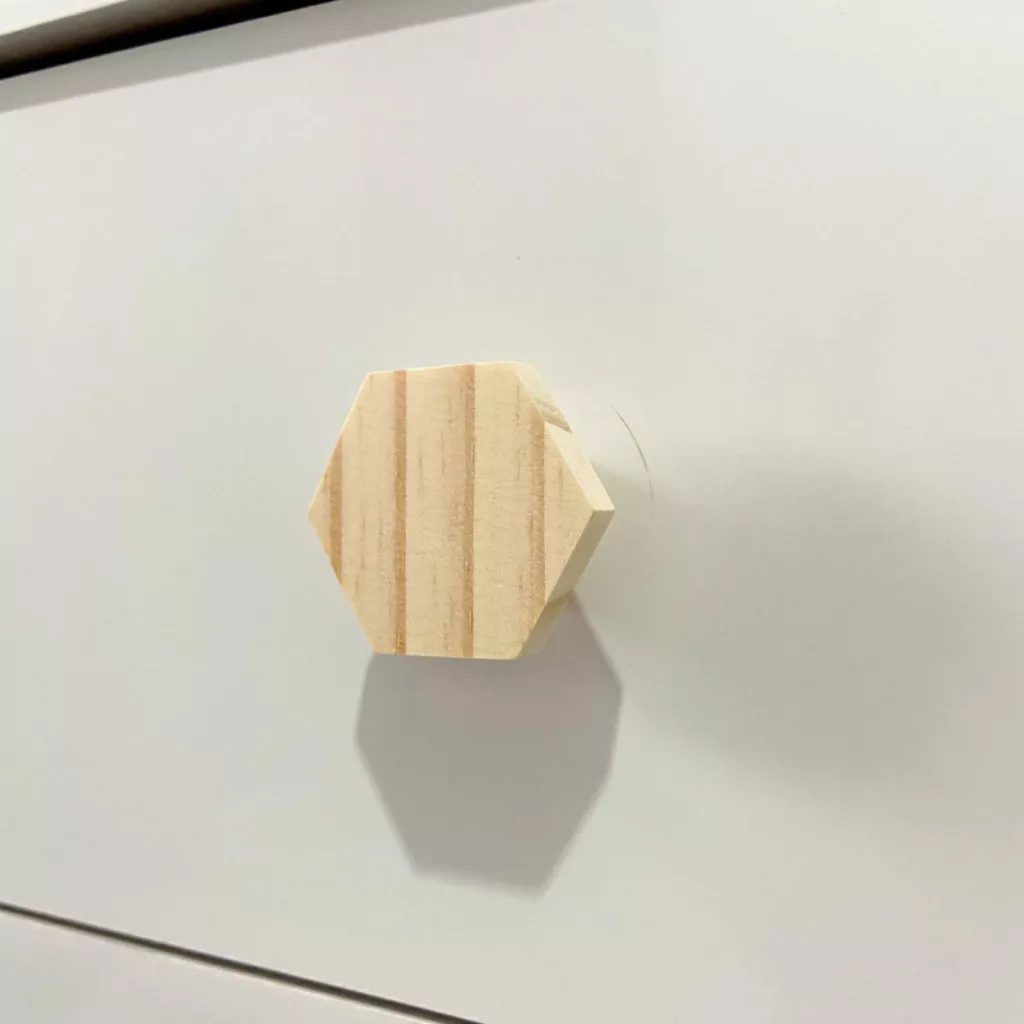 Decoração Com Charme Geométrico 9 Puxador Gaveta Hexagonal
