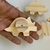 Kit 10 Puxador de Gaveta Infantil Dinossauro de Madeira - Loja Pinus