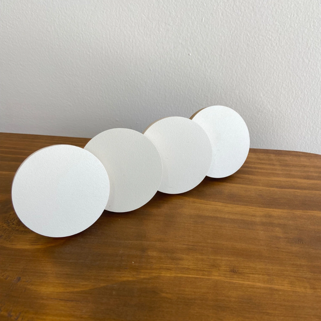 Kit 4 Gancho de Parede Off White – Pronta Entrega Decor Minimalista