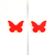 Kit 10 Puxador de Portas e Gavetas Infantil Butterfly Cores