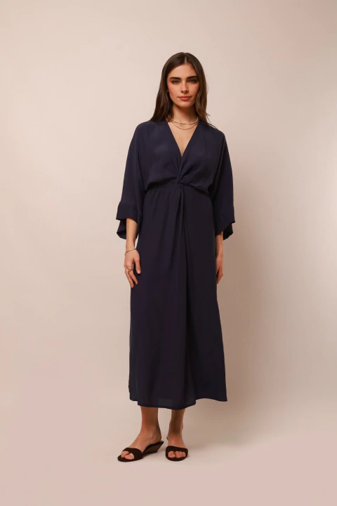 Vestido Atena Azul Marinho - buy online